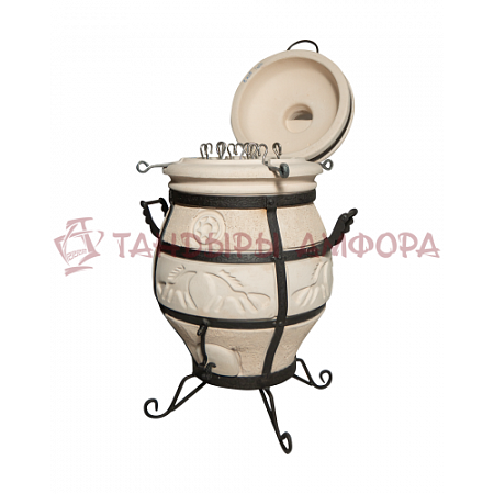 Тандыр СамОбжар с откидной крышкой