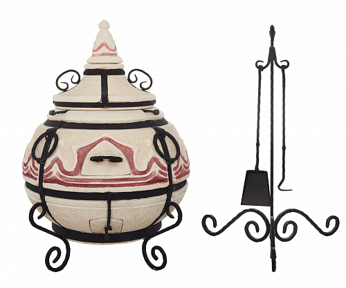 Тандыр Восточный со съёмной крышкой