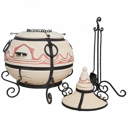 Тандыр Восточный со съёмной крышкой